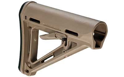Magpul Industries, MOE Carbine Stock, Fits AR-15 with Mil-Spec Buffer Tube, Flat Dark Earth