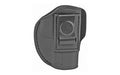 1791 Gunleather, 4 Way Holster, Leather Belt Holster, Right Hand, Stealth Black, Fits Glock 48 and S&W EZ380, Size 1
