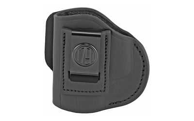 1791 Gunleather, 4 Way Holster, Belt Holster, Left Hand, Stealth Black, Leather, Fits GLOCK 22/23/26/27/28/29/30/33/39, Sig Sauer P228/P229, Springfield XDS/XDE/XD (9 and 40 cal.), Taurus G2/G2c/709 slim, And similar frames