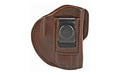 1791 Gunleather, 4 Way Holster, Leather Belt Holster, Right Hand, Signature Brown, Fits GLOCK 17/19/22/23 & S&W MP9/MP40/MP45, Size 5
