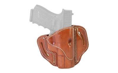 1791 Gunleather, BH2.1, OWB Holster, Size 2.1, Right Hand, Classic Brown, Leather