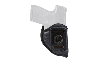 1791 Gunleather, EcoCarry, Inside Waistband Holster, Right Hand, Fits S&W M&P Shield/Walther PPS/Taurus 709, Leather Construction, Black