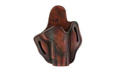 1791 Gunleather, BH1 Optic Ready, OWB Belt Holster, Fits Optic Ready Commander Size 1911, Matte Finish, Vintage Leather, Right Hand