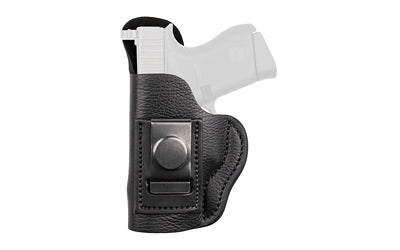 1791 Gunleather, Optic Ready Light Bearing Smooth Concealment Holster, Size 3L, IWB Holster, Fits Glock 48/26/Sig 365XL with Compact Light (Streamlight TLR 6/7/8/7Sub, Surefire: XSC), Leather, Black