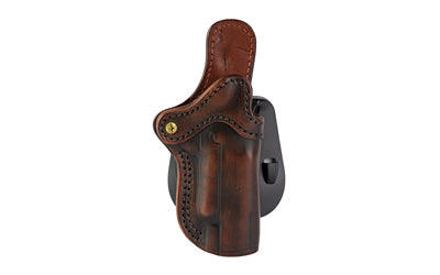 1791 Gunleather, PDH1 Optic Ready, OWB Paddle Holster, Fits Optic Ready 4.25" to 5" 1911s, Matte Finish, Vintage Leather, Right Hand