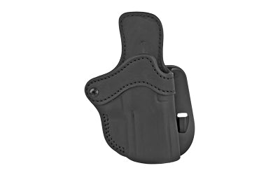 1791 Gunleather, OR, Optics Ready Paddle Holster, Size 2.4S, Right Hand, Stealth Black, Leather