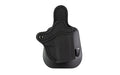 1791 Gunleather, PDH-C Optic Ready, OWB Paddle Holster, Fits Optic Ready Sub-Compact Size Pistols, Matte Finish, Stealth Black Leather, Right Hand