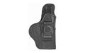 1791 Gunleather, RCH Rigid Concealment Holster, IWB, Black Leather, Fits Glock 17/19/22/23/25/26/27/29/30/31/33, S&W MP40/MP9/Shield, Sig Sauer P226/228/229/239, Springfield XDE/XDS, Right Hand, Size 4