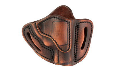 1791 Gunleather, Revolver, Size 1, OWB Belt Holster, Fits J-Frame Sized Revolvers, Vintage Leather, Right Hand