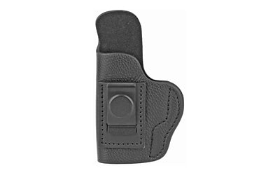 1791 Gunleather, Smooth Concealment Holster, Leather Inside Waistband Holster, Left Hand, Night Sky Black, Fits Glock 43 & 43X & Ruger LC9 & SR22, Size 3
