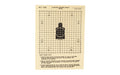 Action Target, 25 Meter M16A2 Zeroing Target, Heavy Tagboard Paper, 100 Per Box