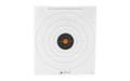 Action Target, B-8, 25-Yard Timed And Rapid Fire Target, Black With Orange Center X-Ring, 21"x24", 100 Per Box
