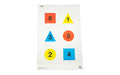 Action Target, Discretionary Command Training Target V 2-C, Multi Color, 23" x 35", 100 Per Box