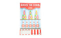 Action Target, Knock-'Em-Down Target, Multi Color, 23"x35", 100 Per Box
