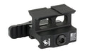 American Defense Mfg., AD-509T, Optic Mount, Co-Witness Height, Anodized Finish, Black, Quick Release, Fits Holosun 509T Footprint