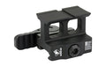 American Defense Mfg., AD-509T, Optic Mount, Lower 1/3 Height, Anodized Finish, Black, Quick Release, Fits Holosun 509T Footprint
