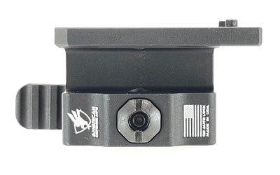 American Defense Mfg., AD-AEMS, Quick Detach Mount, 1.93" High, Anodized Finish, Black, Fits Holosun AEMS