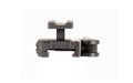 American Defense Mfg., AD-MRO, Optic Mount, Co-Witness Height, Anodized Finish, Black, Quick Release, Fits Trijicon MRO