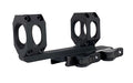 American Defense Mfg., AD-RECON Scope Mount, Dual Quick Detach,  Vertical Spit Rings, 2" Offset, 34MM, Standard Height, TAC Aluminum Levers, Black