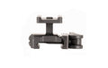 American Defense Mfg., AD-T1, Optic Mount, Co-Witness Height, Anodized Finish, Black, Quick Release, Fits Aimpoint Micro T1/T2/Comp M5