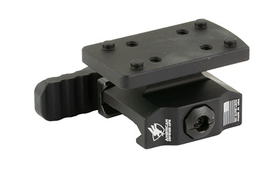 American Defense Mfg., Lightweight TR, Quick Detach Mount, Co-Witness, RMSc Footprint, Anodized Finish, Black