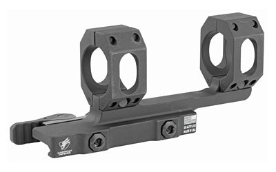 American Defense Mfg., AD-RECON Scope Mount, Dual Quick Detach,  Vertical Spit Rings, 2" Offset, 30MM, Standard Height, TAC Aluminum Levers, Black