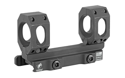 American Defense Mfg., AD-RECON-S Scope Mount, Dual Quick Detach, Vertical Spit Rings, 30MM, Standard Height, Black