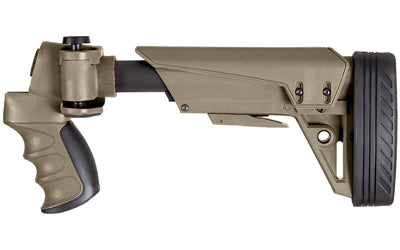 ATI Outdoors, Strikeforce, Stock, Flat Dark Earth, 6 Position, Most Maverick 88, Mossberg 500/535/590/835, Remington 870 and Winchester 1200/1300 12 Gauge Pump Shotguns