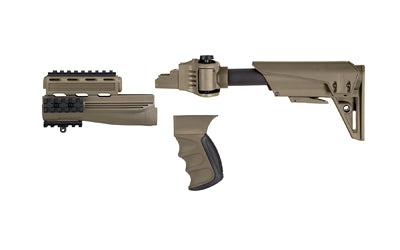 ATI Outdoors, Strikeforce, TactLite, Stock, Flat Dark Earth, Side Folder Stock, Pistol Grip, Forend, AK-47