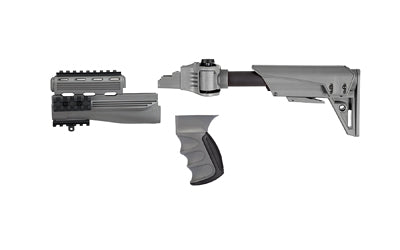 ATI Outdoors, Strikeforce, TactLite, Stock, Gray, Side Folder Stock, Pistol Grip, Forend, AK-47