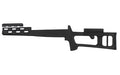 ATI Outdoors, Black, Glass Filled Nylon, Thumbhole, SKS