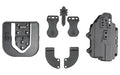 Alien Gear Holsters, Photon Holster, Fits GLOCK 17/47/22 (Gen 1-4) with Compact Light, Polymer Construction, Ambidextrous, Black