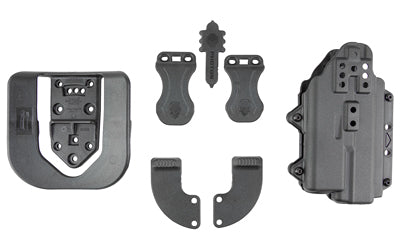 Alien Gear Holsters, Photon Holster, Fits GLOCK 17/47/22 (Gen 1-4) with Compact Light, Polymer Construction, Ambidextrous, Black