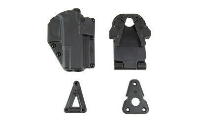 Rapid Force, Rapid Force, Level 2 Duty Holster, Fits GLOCK 19/X/23/44/45, Right Hand, Black