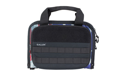 Allen Company, Victory Taper, Double Pistol Case, 13"x9.5"x2", Red, White, and Blue
