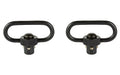 Allen Company, QD Sling Swivel, 2 Pack, 1.25", Black