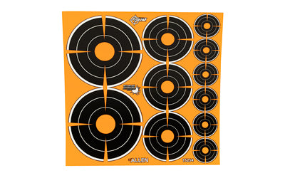 Allen Company, EZ AIM Adhesive, Bullseye, Variety Pack, (72)1", (36)2", (24)3"