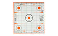 Allen Company, EZ AIM Adhesive, Bullseye, 12"x12", 100 Pack, White and Orange