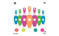 Allen Company, Triggering More Fun EZ Aim, Paper Target, 9 Pack, 12"x12", Assorted Colors