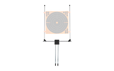 Allen Company, Hub Stake Adjustable Target Stand, Fits 24"x24" Targets, 19.5" Tall, Black