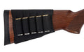 Allen Company, Allen, Basic Buttstock Shell Holder, Black Elastic Material, 12Ga (5 Rounds)