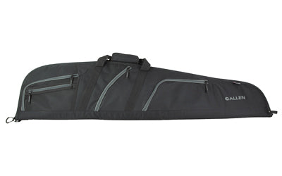 Allen Company, Daytona, Rifle Case, 46", Endura Fabric, Black with Gray Trim