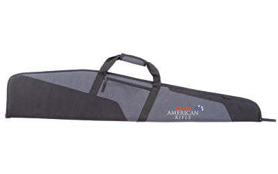 Allen Company, Ruger American Rifle Case, Gray/Black Endura Fabric, 46", Thick Foam Padding