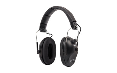 Allen Company, ULTRX E-Muff, Electronic Earmuff, NRR 23dB, Black