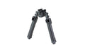 Allen Company, Helix Rifle Bipod, Bipod, Fits Picatinny Rail, Matte Finish, Black and Gray, Silicone Hand Placement Area