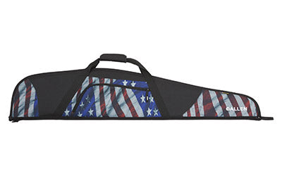 Allen Company, Centennial Single Scoped Rifle Case, 46", American Flag Finish, Endura Fabric
