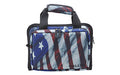Allen Company, Victory Duplex Double Handgun Case, American Flag Finish, Endura Fabric