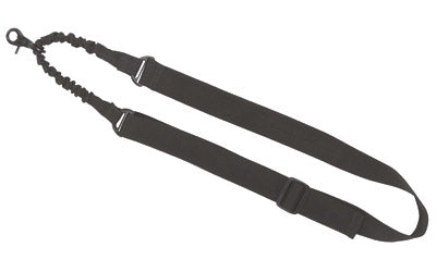 Allen Company, Tac-Six Citadel Solo Sling, 1.5" Web Construction, Metal Scissor-Type Attachment Hook, Black
