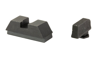 AmeriGlo, Optic Compatible Sights, Fits Glock 43X and 48, Black Front and Rear, .220" Front and .295" Rear