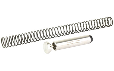 Angstadt Arms, Hydraulic Buffer Kit, Heavy Damping Profile, 6 oz, Stainless Steel, For 9MM/.40 S&W/45 ACP AR Rifles, Includes Buffer with Spring